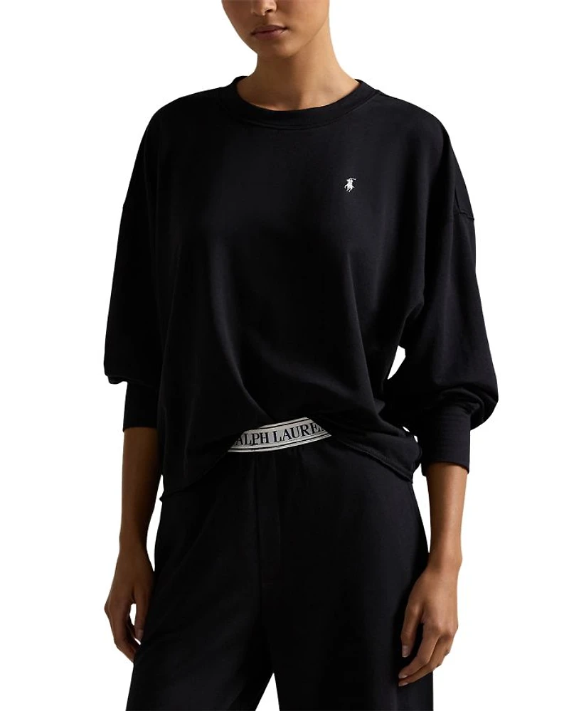 Sweatshirt & Wide Leg Pants Set