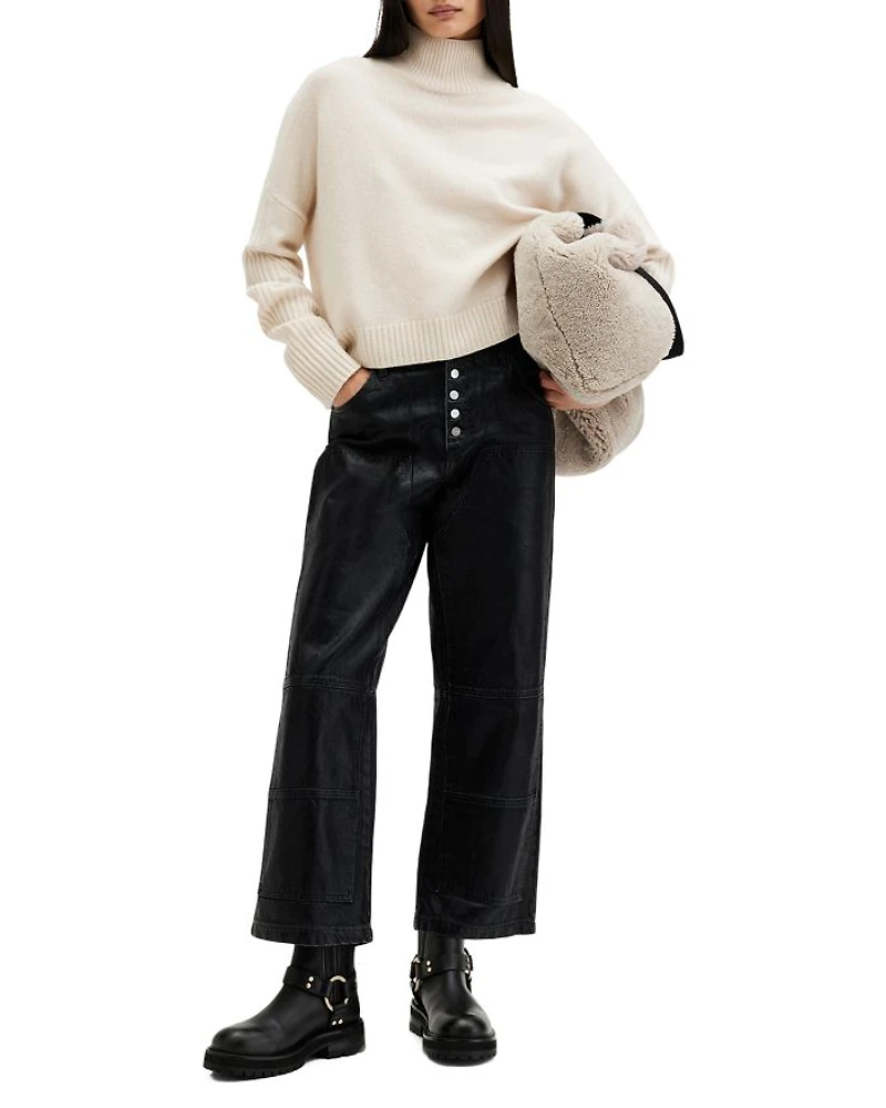 Ines Cashmere & Wool Turtleneck Sweater