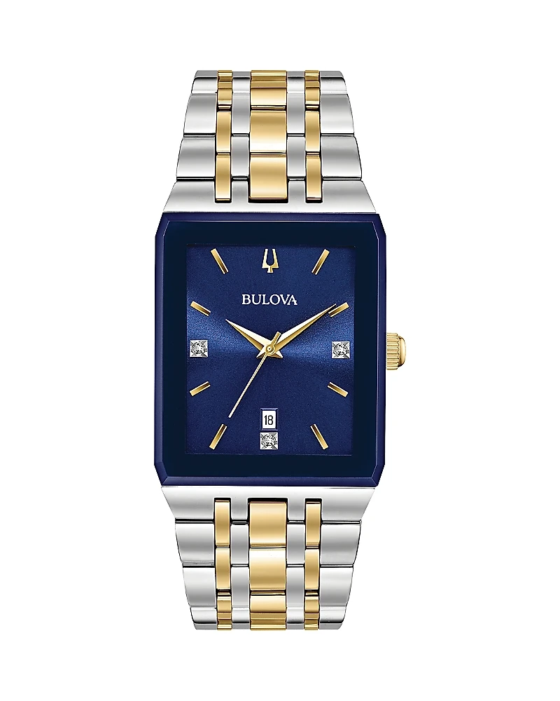 Bulova Modern Quadra Watch, 31mm x 45mm