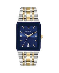 Bulova Modern Quadra Watch, 31mm x 45mm