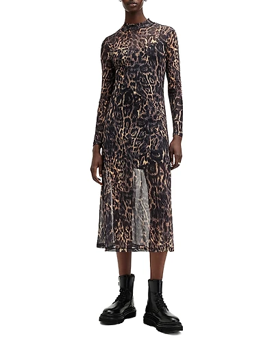 Allsaints Hanna Mesh Dress