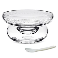 Ada Caviar/Seafood Server with Spoon