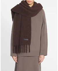 Fringed Scarf Wool