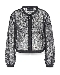 Sheer Sequin Jacket