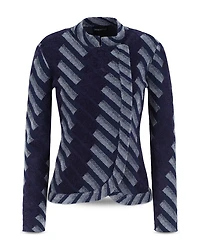 Geometric Chenille Jacket