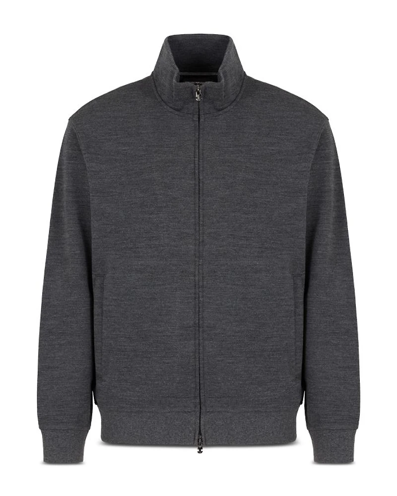 Travel Essentials Full Zipper Sweatshirt Bomber Jacket