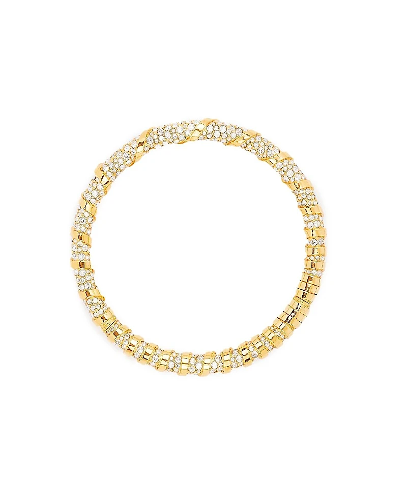 Lanvin Rhinestone Melodie Choker Necklace