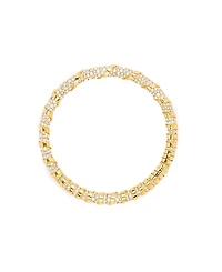 Lanvin Rhinestone Melodie Choker Necklace
