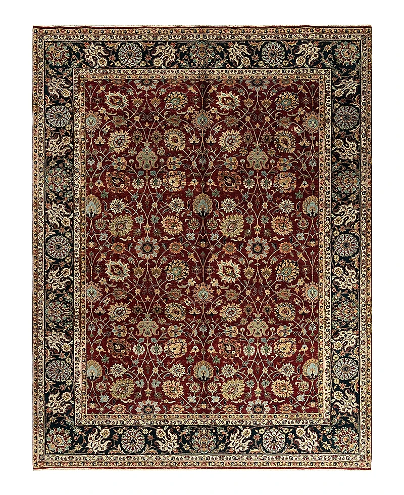 Bloomingdale's Indo Floral M8017 Area Rug, 9'1 x 11'9
