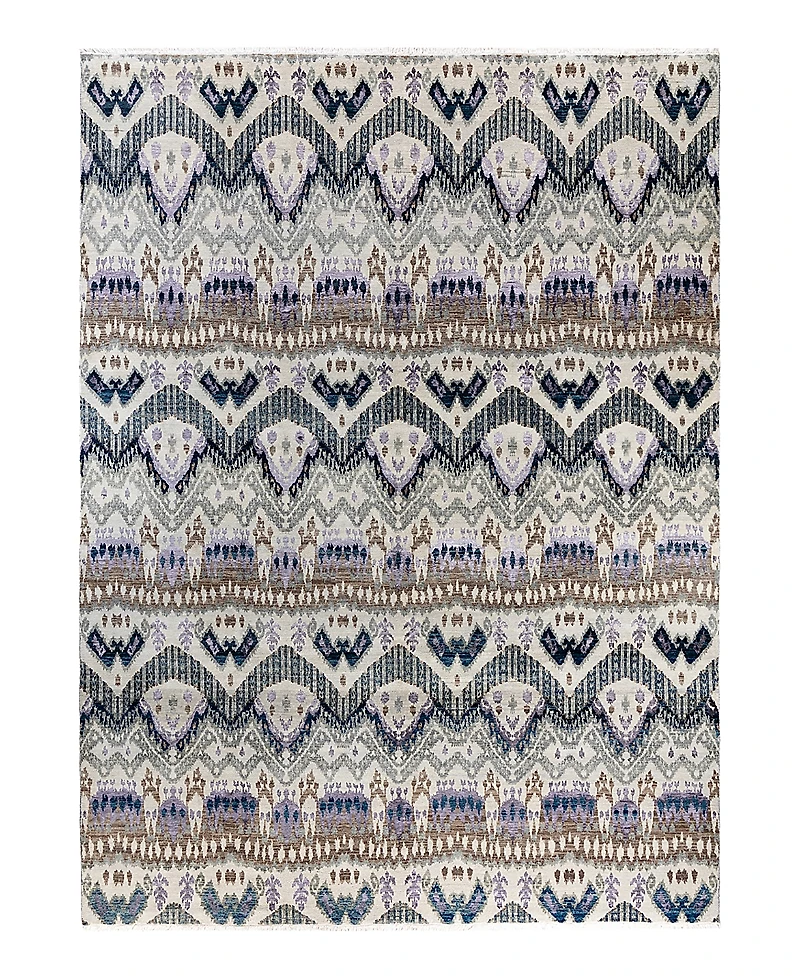 Bloomingdale's Indo Ikat M6243 Area Rug, 9' x 12'1