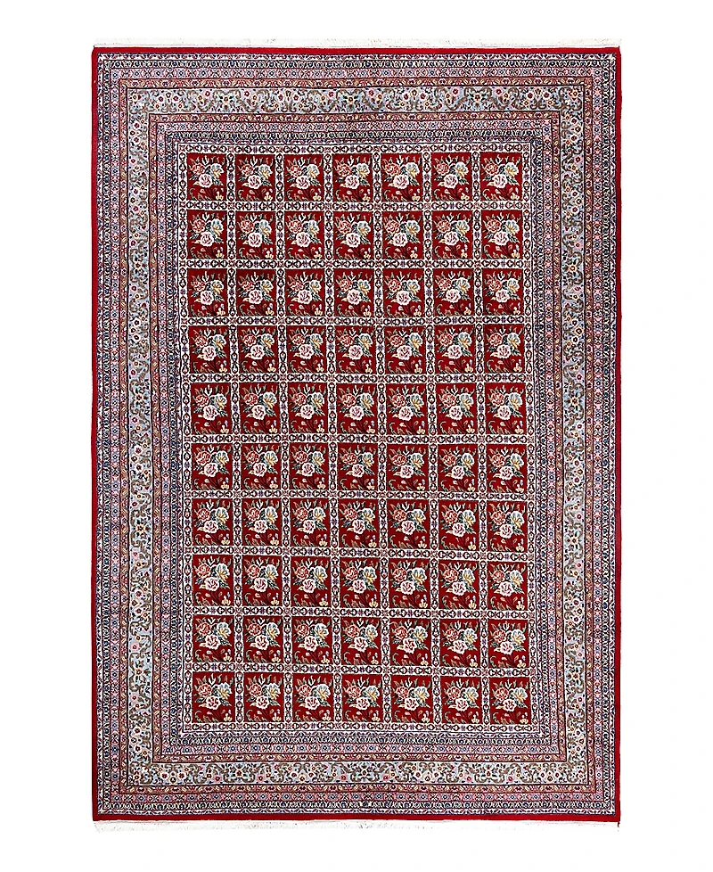 Bloomingdale's Indo Floral M2033 Area Rug, 8'3 x 11'9