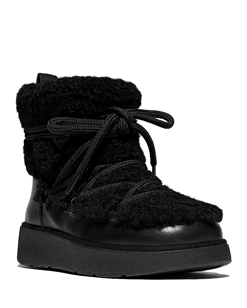 FitFlop Women's Gen-ff x Roksanda Curly Shearling Ankle Boots