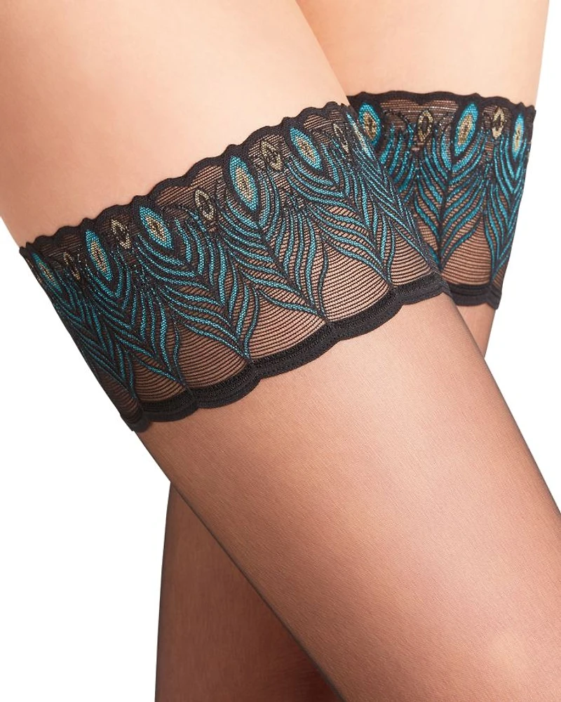 Lunelle 8 Sheer Stay-Up Thigh-Highs