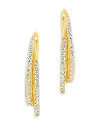 Kyle Two Row Hoop Earrings