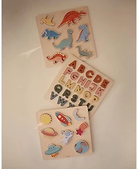 Wooden Space Puzzle - Ages - 3 years +