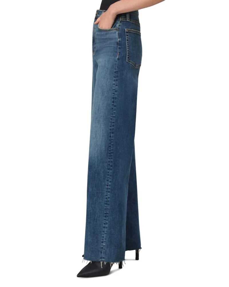Flexi Sofie High Rise Wide Leg Jeans Willow