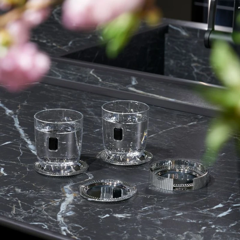 Striations Coasters, Set of 4 Holder