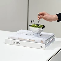 Striations Cocktail Picks Holder, Set of 4