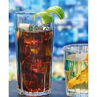 Jazz 10.12 oz. Clear Tumbler, Set of 6