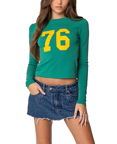 Edikted 76 Long Sleeve T Shirt