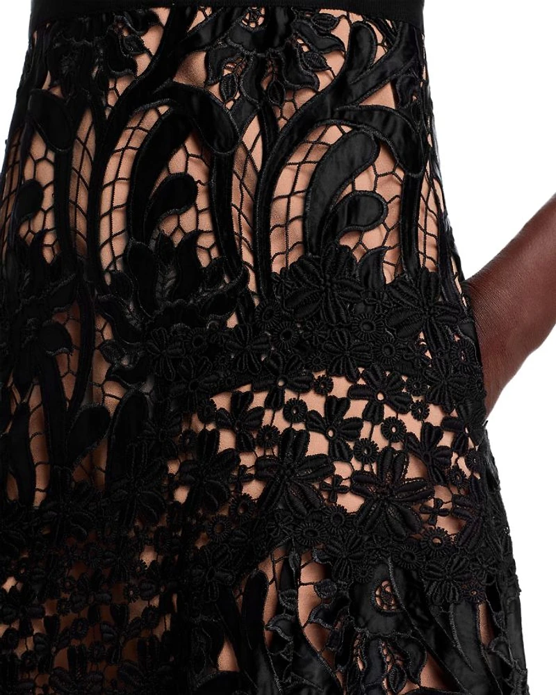 Lace Midi Dress