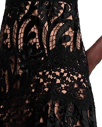 Lace Midi Dress