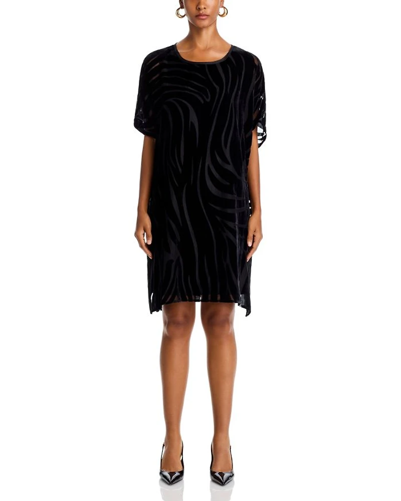 Velvet Burnout Caftan Dress