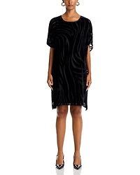 Velvet Burnout Caftan Dress