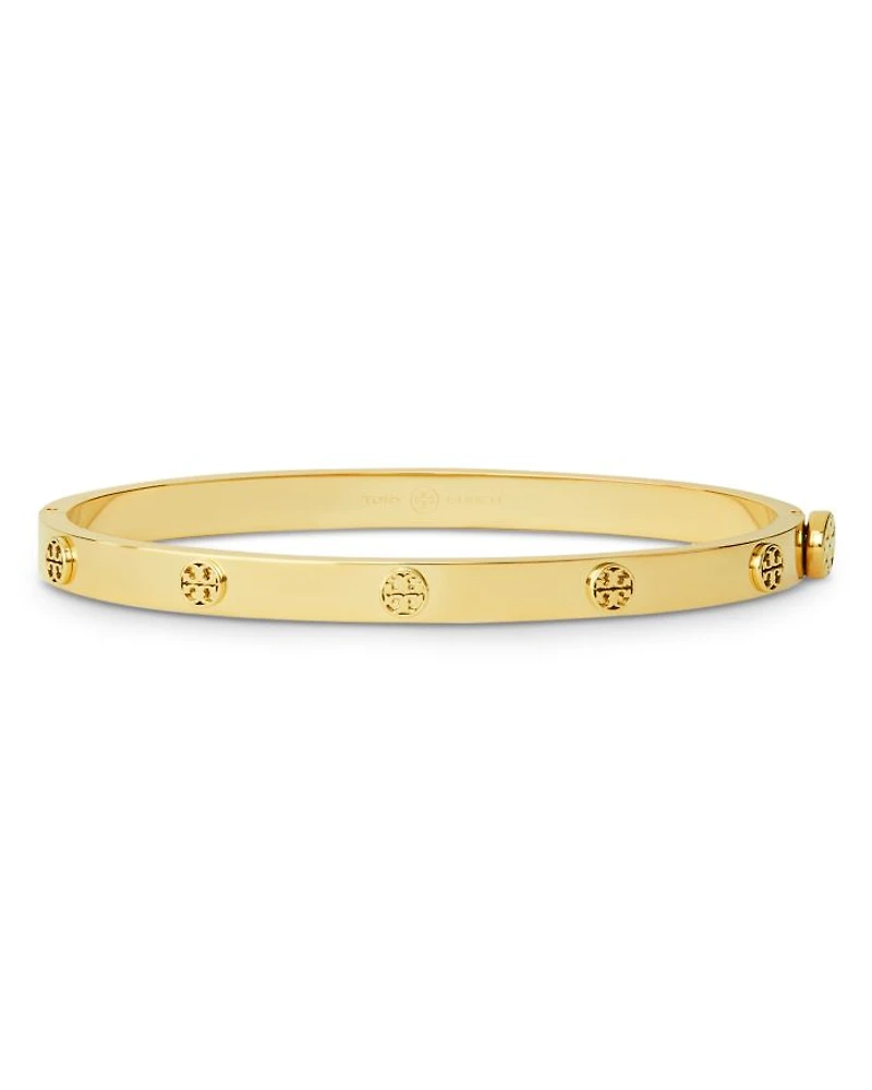 Miller Logo Studded Bangle Bracelet