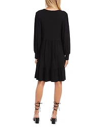 Long Sleeved Tiered Dress