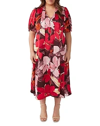 Estelle Plus Scarlett Midi Dress