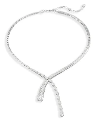 Swarovski Matrix Mixed Cut Crystal Lariat Necklace