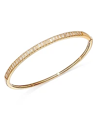 Bloomingdale's Fine Collection Diamond Baguette Bangle Bracelet