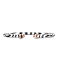 David Yurman Cable Classic Bracelet with Morganite and 18K Rose Gold