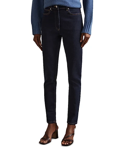 Reiss Hattie High Rise Skinny Jeans