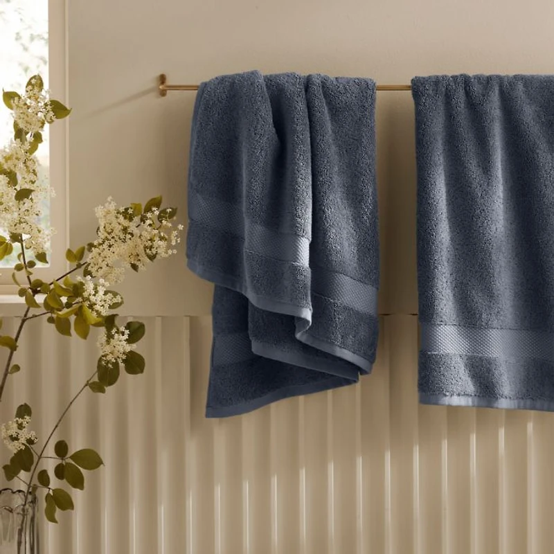 6 Piece Plush Bath Sheet Set