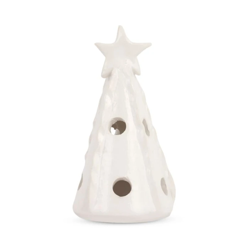 Foresta White Mini Ribbon Tree