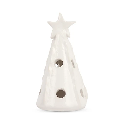 Vietri Foresta White Mini Ribbon Tree