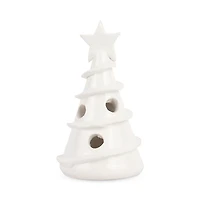 Vietri Foresta White Mini Swirl Tree