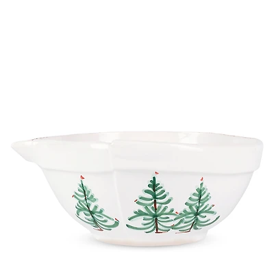 Vietri Lastra Holiday Small Mixing Bowl