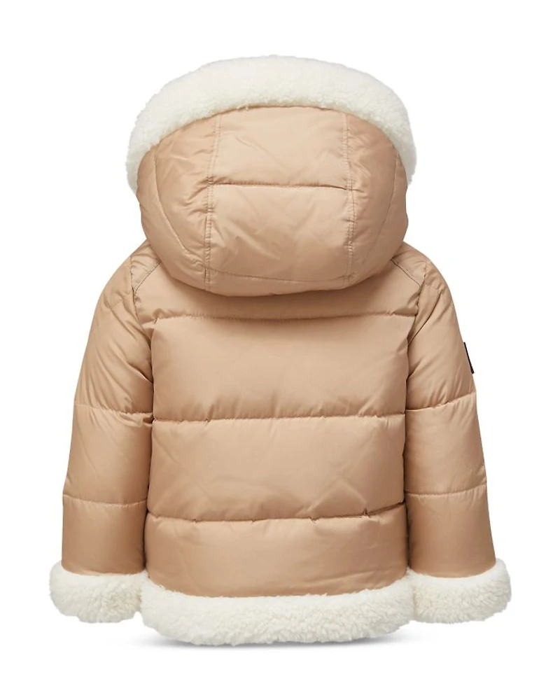 Baby Boys' & Girls' Matte Blizzard Quilted Fleece Lined Down Jacket