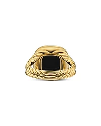 Albion® Ring 18K Yellow Gold with Diamonds, 11mm
