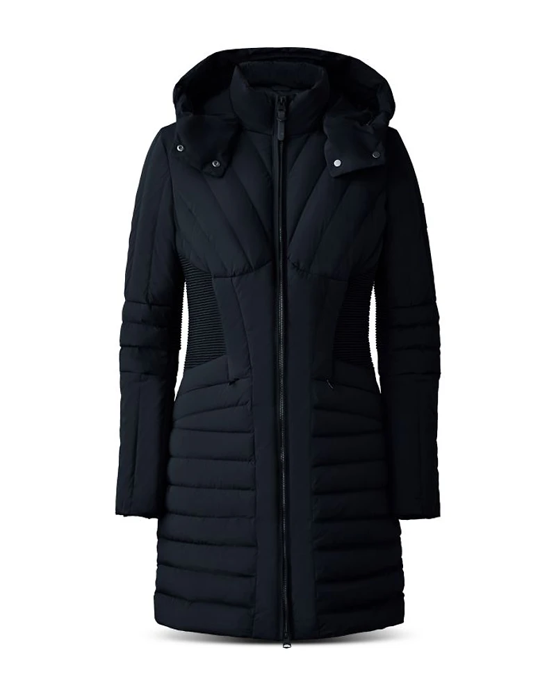 Oksana Hooded Down Coat