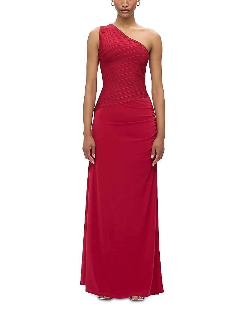 Herve Leger Camellia Gown