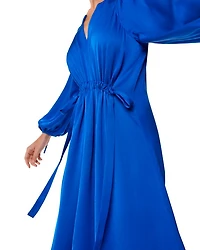 Molly Satin Midi Dress
