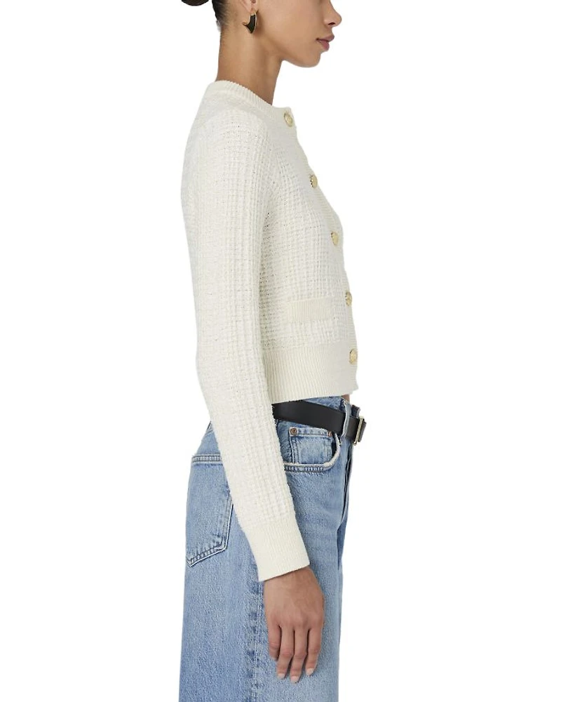 Lurex Tweed Cardigan
