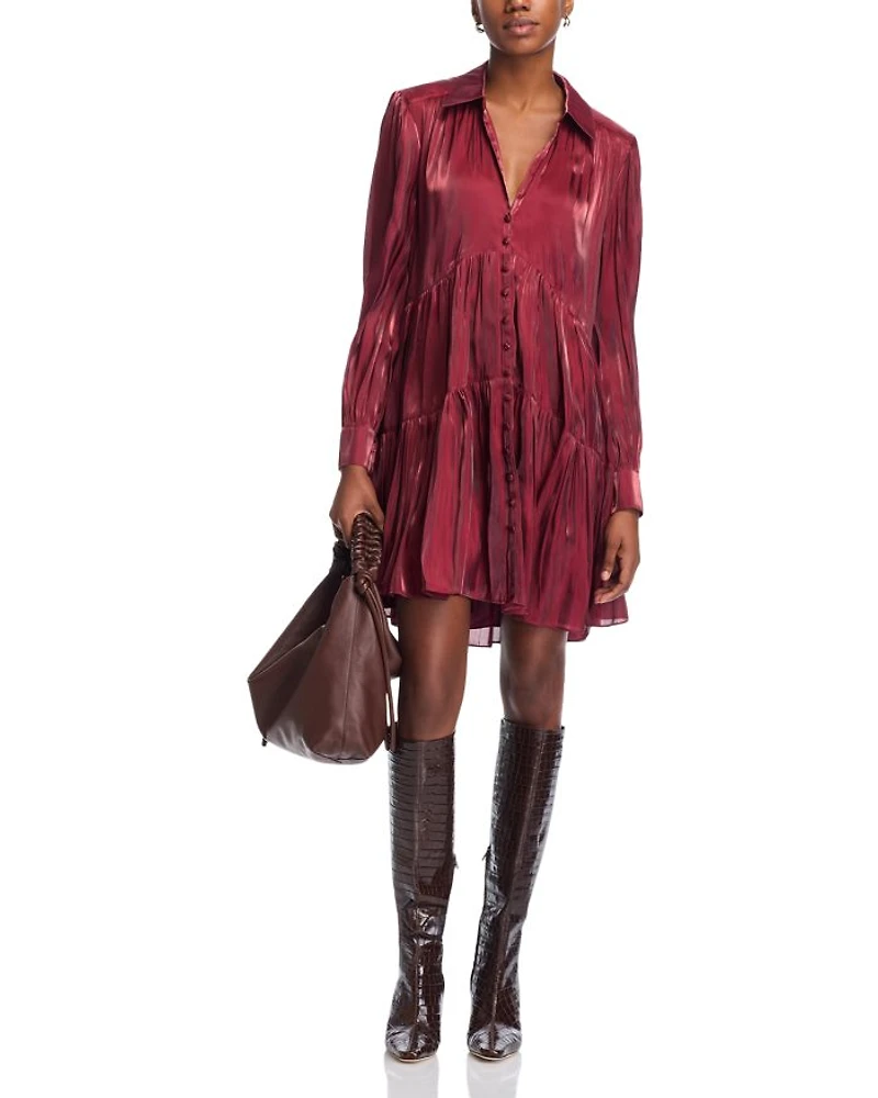 Lilly Tiered Shirt Dress