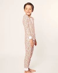 Unisex Snug Fit Pumpkin Patch Pajama Set - Baby, Little Kid, Big Kid