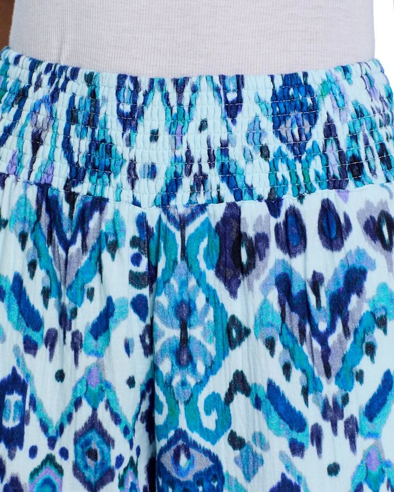 Supersoft Gauze Ikat Pants