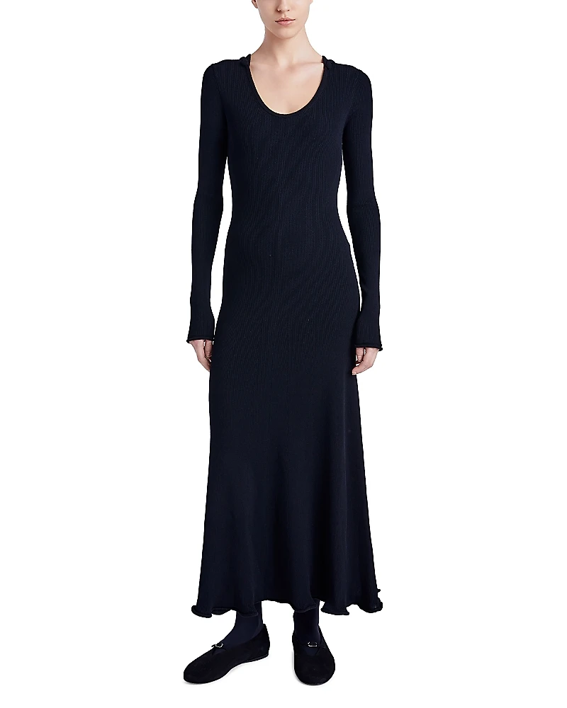 Proenza Schouler White Label Elie Ribbed Knit Dress